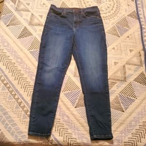 Banana Republic high-rise skinny jeans dark wash size 29